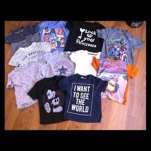 4T boys T-shirt’s - 11 shirts